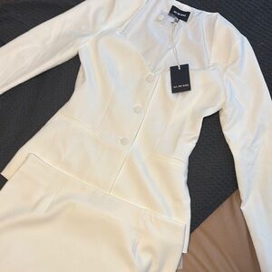 NWT Blazer with mini skirt set